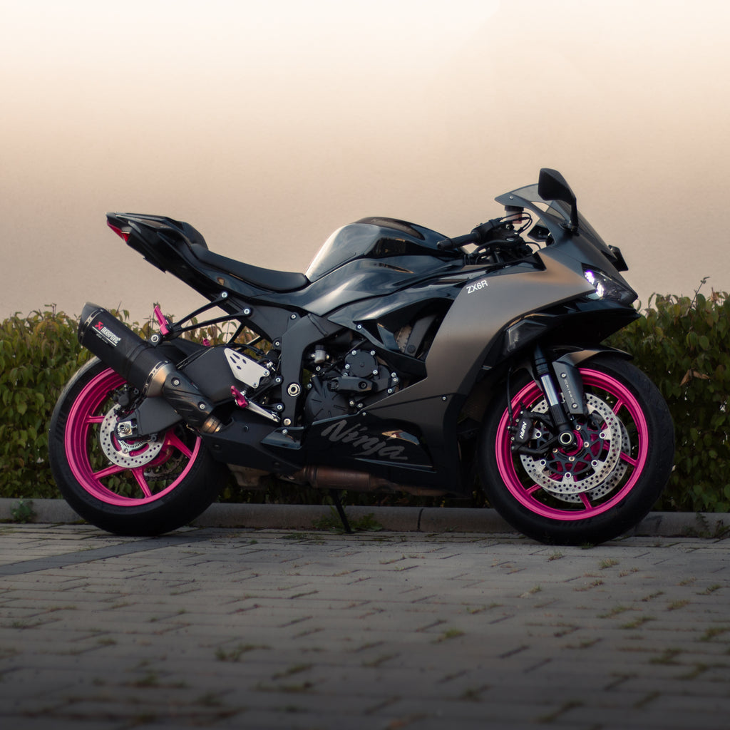 Kawasaki Ninja ZX-6R Abnehmbarer Kennzeichenhalter