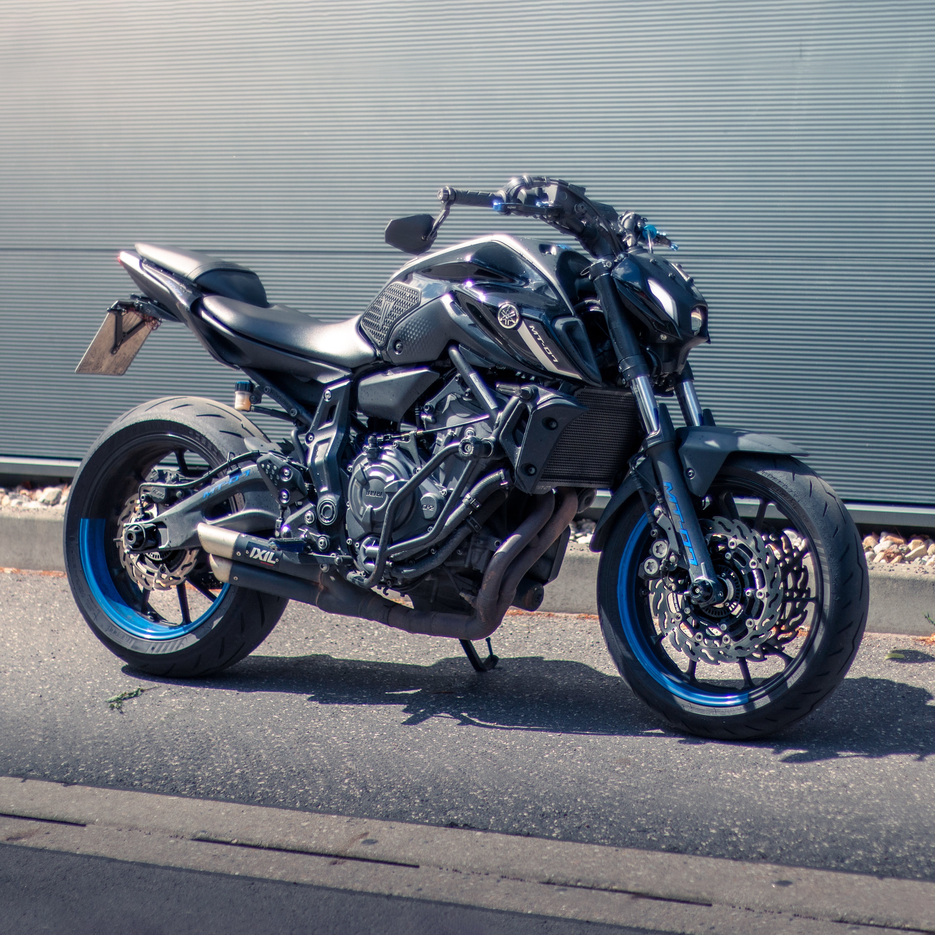 Yamaha MT-07 Kennzeichenhalter Set