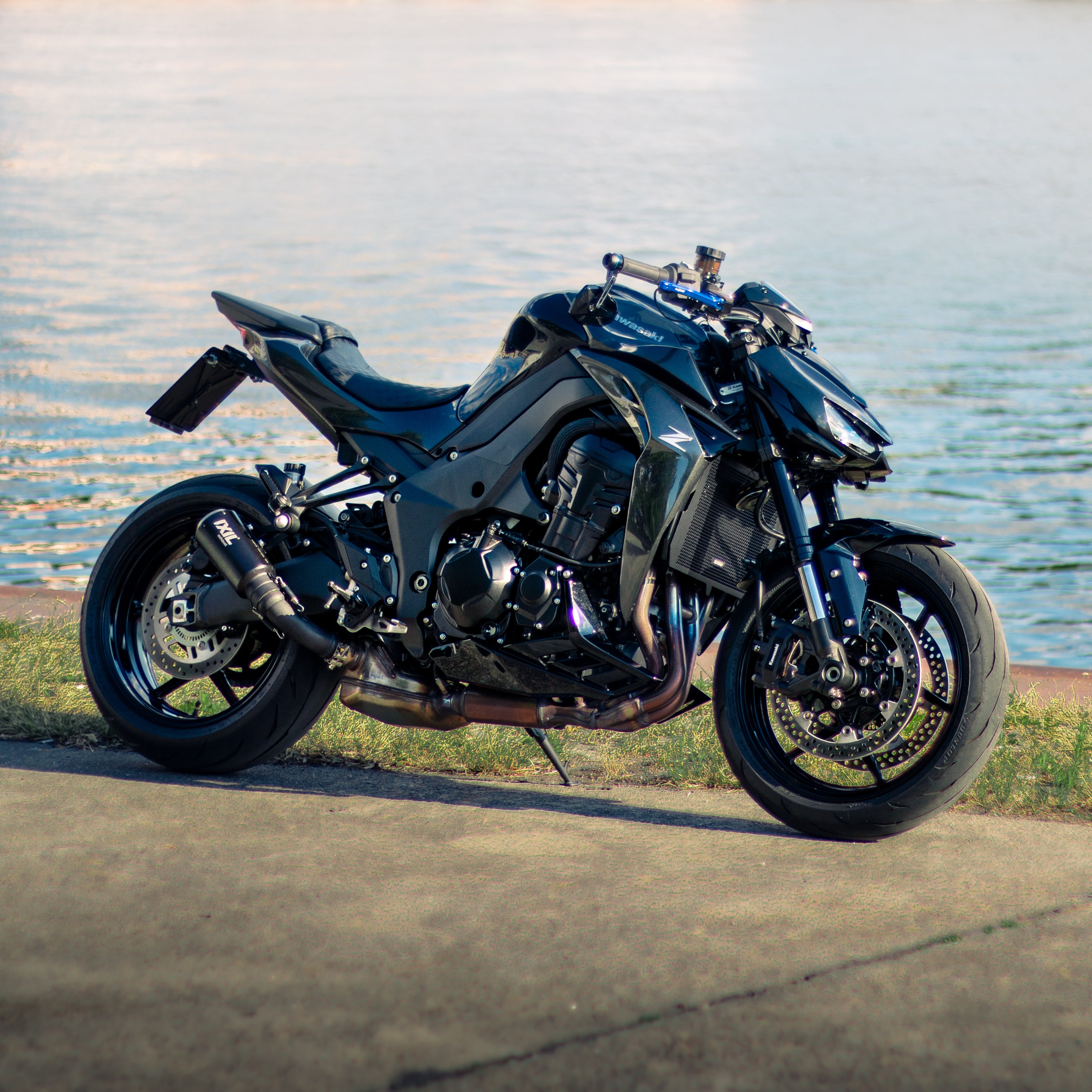 Kawasaki Z1000 / Z1100 Kennzeichenhalter Set